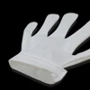 1 Pair Ceremonial White Gloves Cotton Soft Thin Labor Work Etiquette Gloves Coin Jewelry Silver Inspection Work Gloves Wholesale ► Photo 3/6