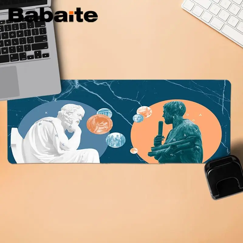 Babaite Vaporwave Art Давид ноутбук Игровые мыши коврик для мыши противоскользящие прочные силиконовые компьютерные коврики