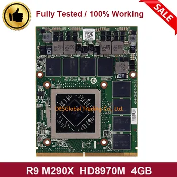 

R9 M290X HD8970 HD8970M 4GB Video Graphics VGA Card With X-Bracket 216-0847000 For Dell Alienware M17X M18X HP 8770W 8760W