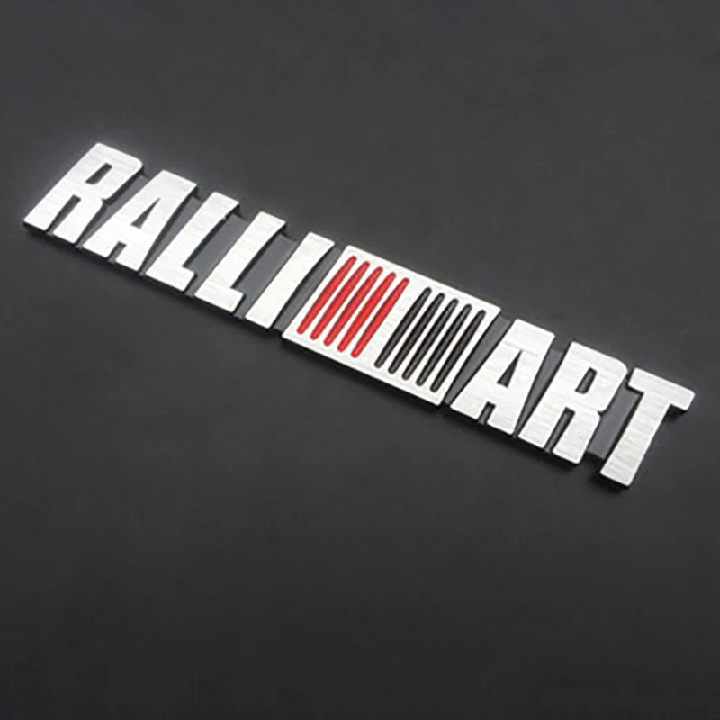 Металлическая Эмблема Ralliart для Mitsubishi Outlander Pajero Lancer ASX L200 Montero Eclipse Carisma наклейка на