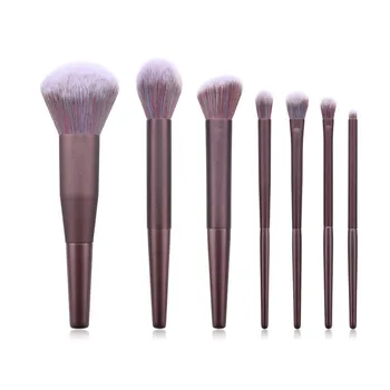 

7pcs/lot Makeup Brushes set For Foundation Cosmetic Powder Blush Eyeshadow Blender Beauty Make Up Brush Set T07065