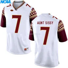 Новое поступление высокое качество ФСУ Сисси#7 BLACKMAN#1 футболка колледжа Джерси S-XXXL