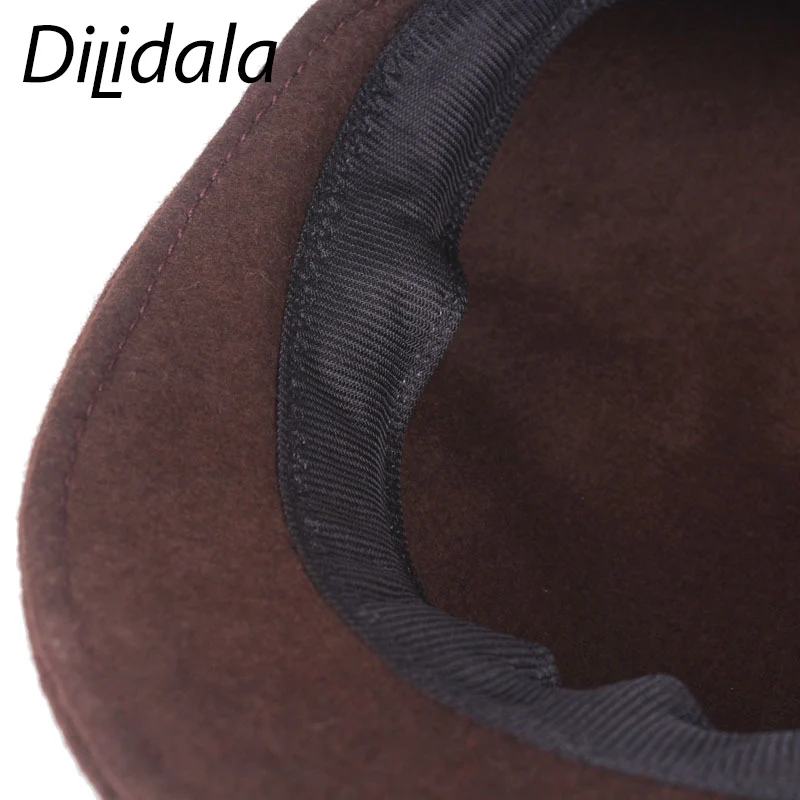 Dilidala, зимний шерстяной берет, шапка для женщин, европейский стиль, топ, шапка для женщин, остроконечная шапка, мужская и женская шерстяная шапка, модная шапка