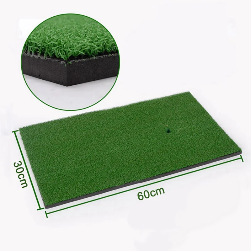 Online Outdoor Golf Training Aids Innen Hinterhof Golf Matte Schlagen Pad Praxis Gras Matte