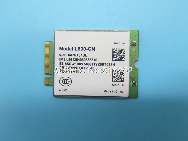 Сетевые карты для ноутбука lenovo для Ideapad Miix 510-12ISK Tablet L830CN SW10K97466 01AX714 беспроводная карта