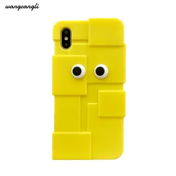 

Stereo phone case for iphone 7 8 6 6s x xr xs max phone case silicone phone case for iphone 11 11 pro 11 pro max 7 8 6 plus case