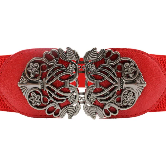 

2019 HOT Sale Fashion Women Round Buckle Belts Leisure Jeans Wild Belt Buckle Pin Metal Strap Belt Snake Waist Belt M809