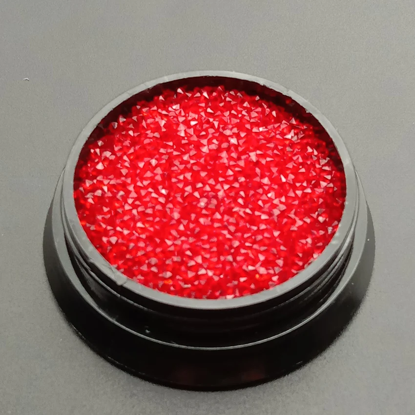 Red 1440pcs 1,2 мм хрустальные драгоценные камни микро Стразы для дизайна ногтей стеклянные стразы для украшения ногтей Стразы Unha Crystal 1440 шт - Цвет: Red 1440pcs