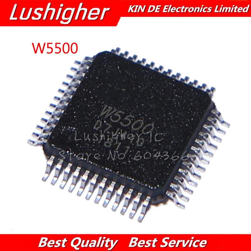 

10PCS W5500 LQFP 5500 QFP SMD New Original