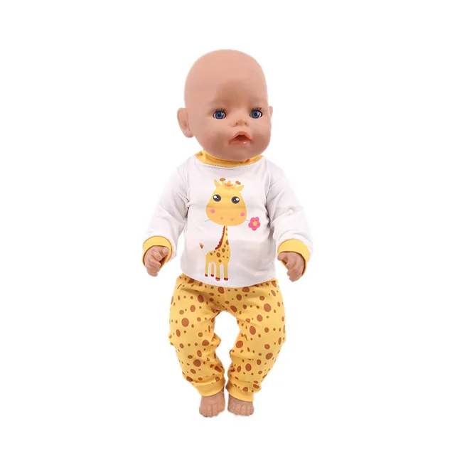  Doll Baby Clothes Unicorn Kitty Dress Fit 18 Inch American&43 CM Reborn New Born Baby Doll OG Girl Doll Russia DIY Gift`s Toy n231