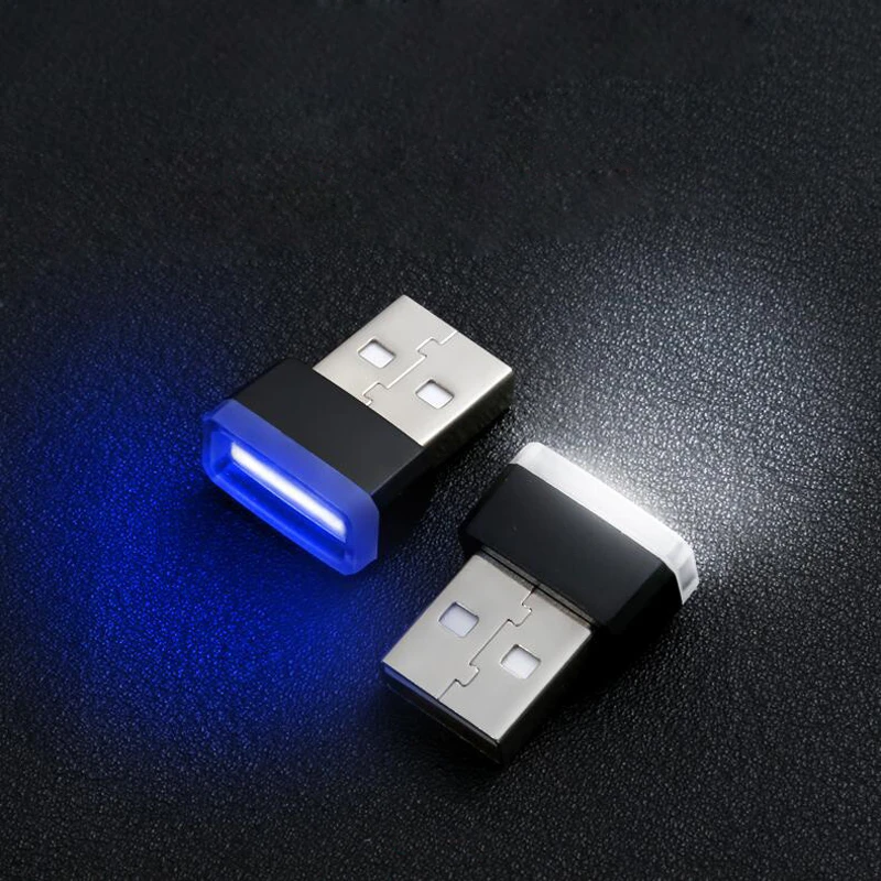 7 Цвета Оригинальный мини USB светильник светодиодный для BMW e46 Ford Mercedes Benz йамах мг