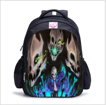 

16 Inch Undertale Backpack for Teenage Girls Boys Book Bag Mochila Travel Bag Undertale Children School Backpacks