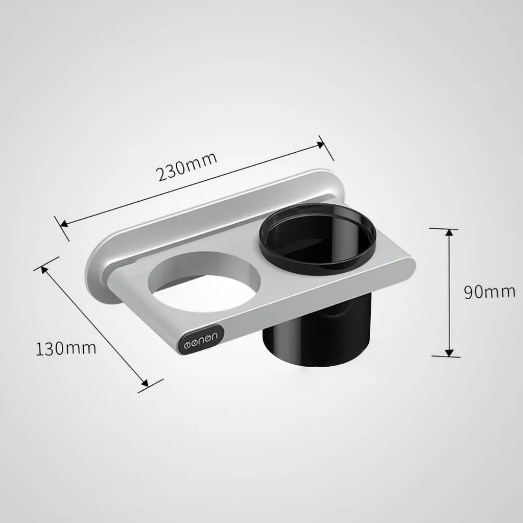 Wall Mounted Stand Hair Dryer Drier Comb Holder Rack Stand Set Storage Holder Organizer Rack Bathroom Accessories NEW