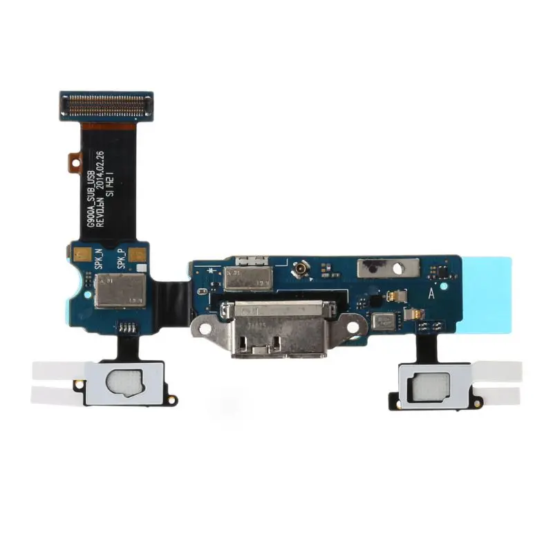 Micro USB порт зарядный разъем док-станция Замена гибкий кабель для samsung Galaxy S5 G900F G900A микрофон LX9A