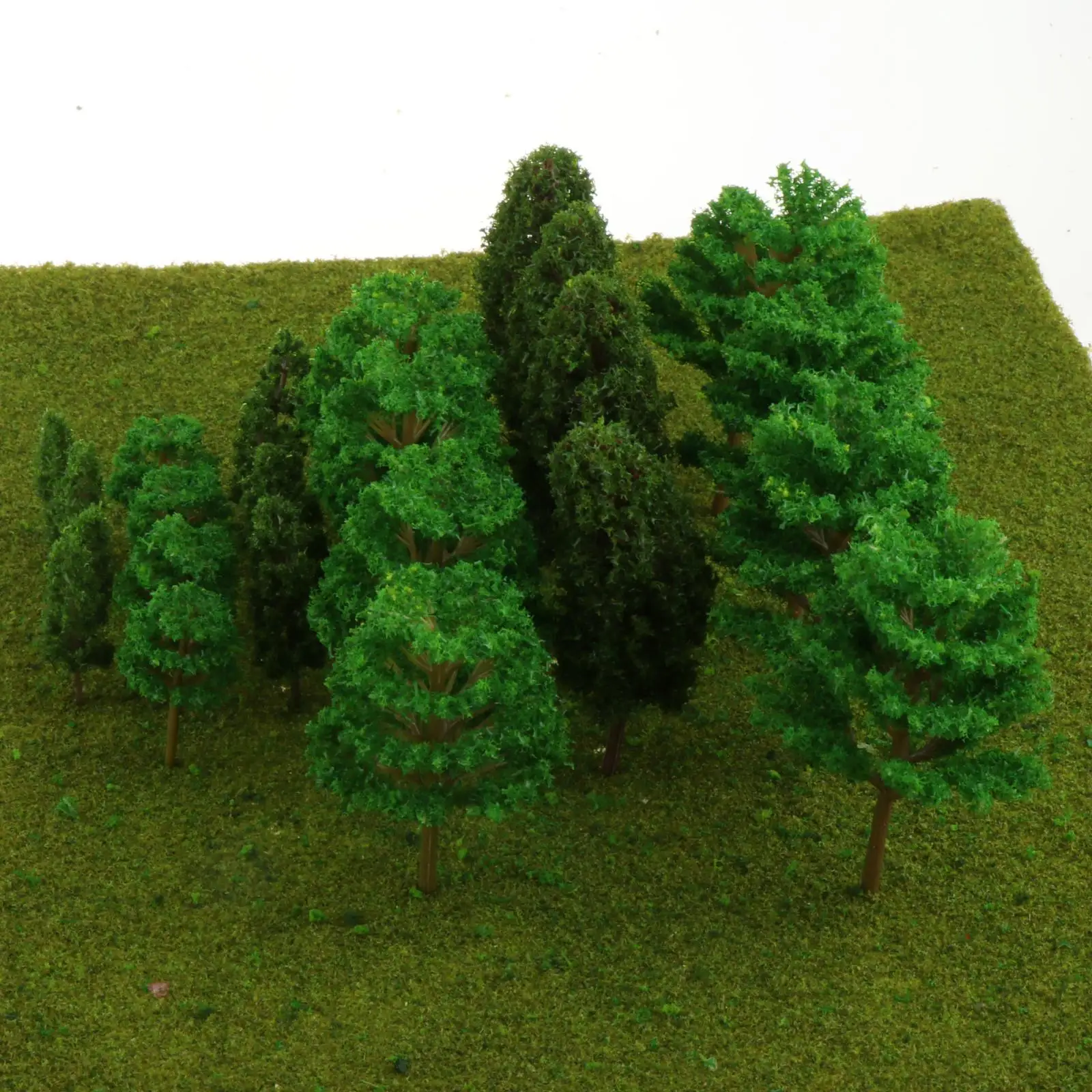 Mix 24 Piece / Set Trees Landscape Model Multi-scale Tree H4-12cm