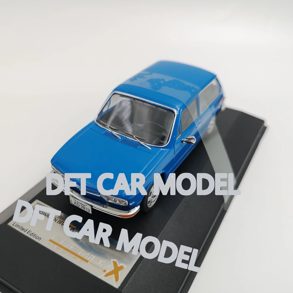1:43 сплав VW Brasilia 1975 модель автомобиля детская игрушка автомобили синий цвет авторизованный игрушки для детей