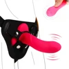 10 Speed G-spot Dildo Vibrator Panties for Woman Lesbian Sex Strapon Harness Bondage Big Dildo Anal Vibrator Belt Adult Sex Toys 1