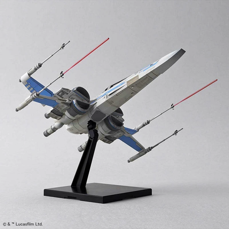 

Original Bandai 1/72 X-Wing Fighter Blue Squad Rebel Army Star Wars Star Wars PVC Character Model Child Doll Toy