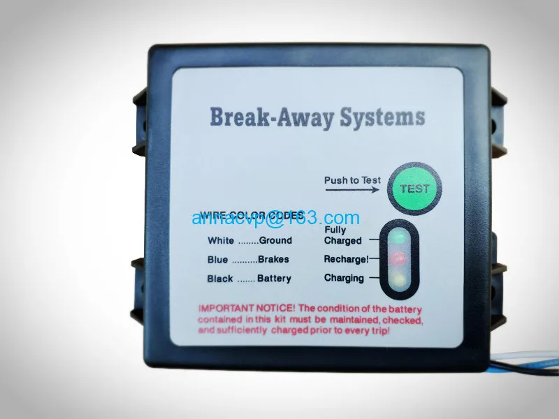 TRAILER BREAK-AWAY SYSTEM KIT 12V  (1)