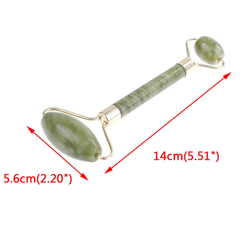 

Portable Facial Massage Roller Pratical Jade Anti Wrinkle Healthy Face Body Head Foot Nature Beauty Health Care Tool