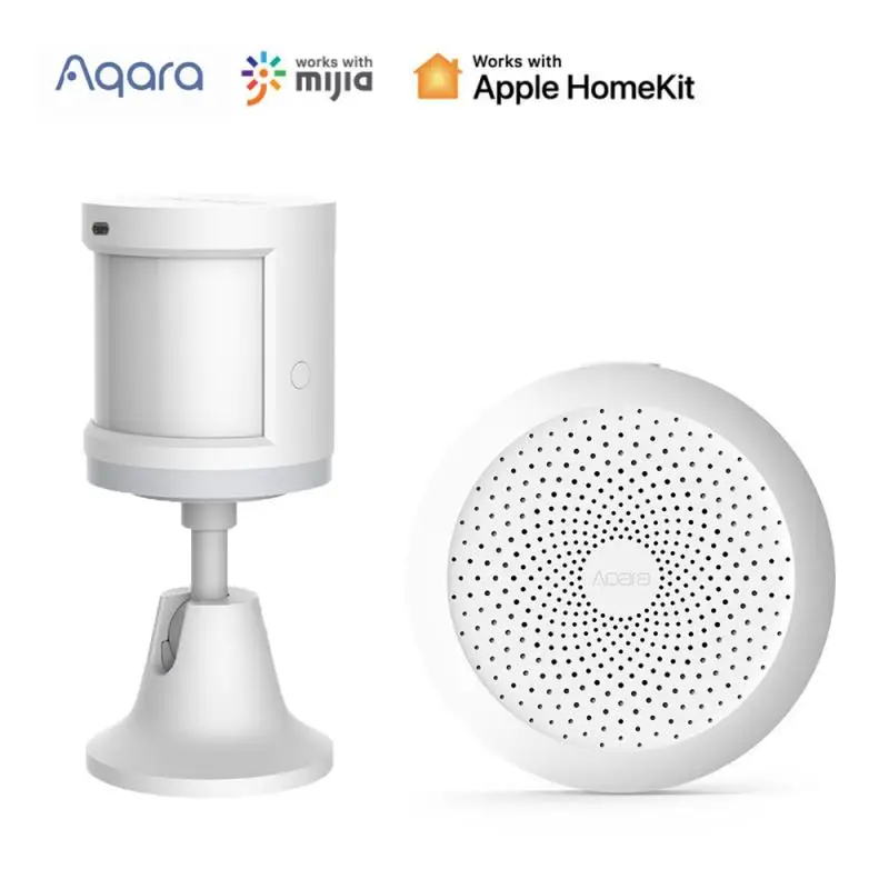 

Aqara Smart Home Light Motion Detector Sensor Intelligent Human Body Detection Gateway 3 Hub for Mijia Homekit Alexa