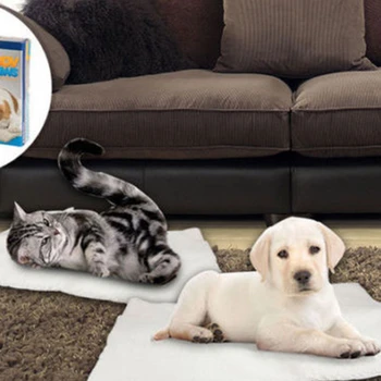 Pet Supplies Self Heating Warm Pet Blanket Pad Winter Warm Heated Pad Mat For Dogs Cat Rug Thermal Pillow 4