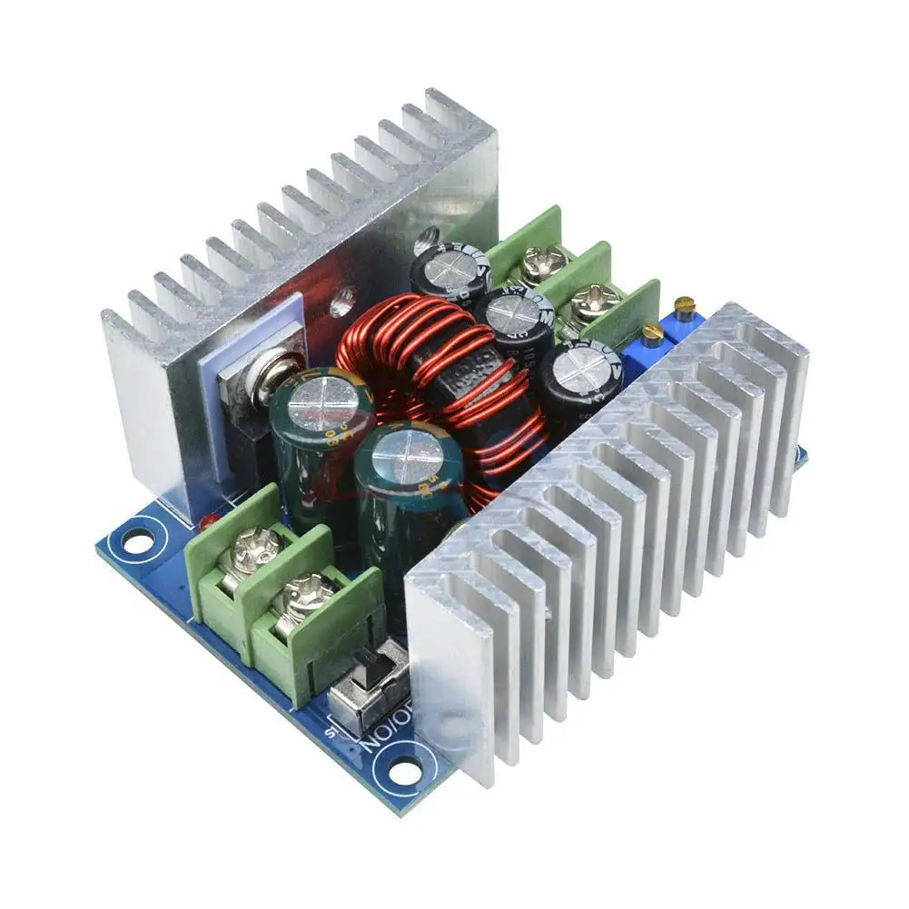 DC 300W 20A CC CV постоянный ток Регулируемый понижающий преобразователь напряжения