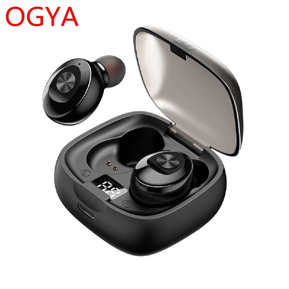 Беспроводные наушники XG8 TWS Bluetooth светодиодные невидимые мини Ультра маленькие