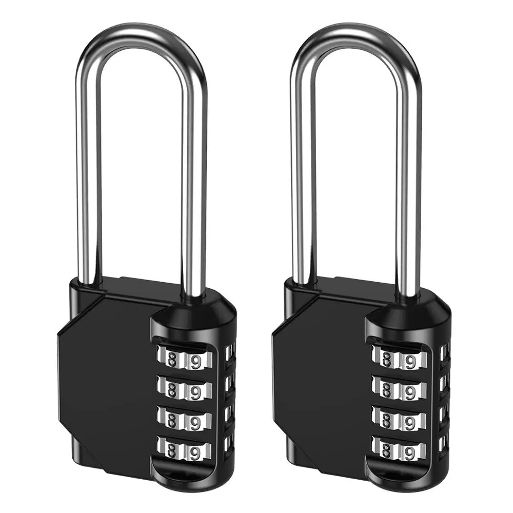 Practical 4 Digit Secure Combination Lock Password Gym Padlock 