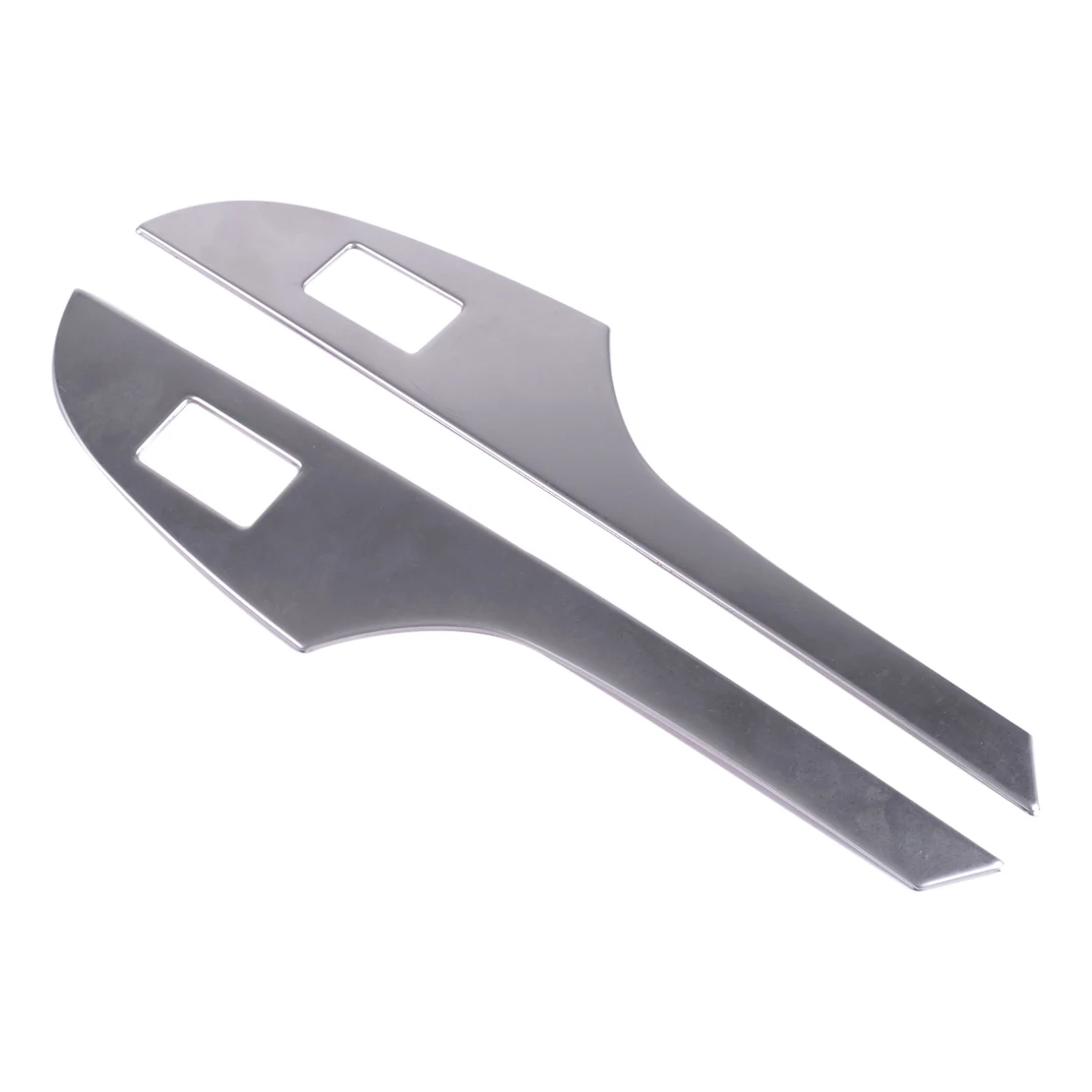 CITALL 4Pcs Car Interior Door Armrest Window Button Lifter Cover Trim Frame Fit For Cadillac SRX 2010 2011 2012 2013