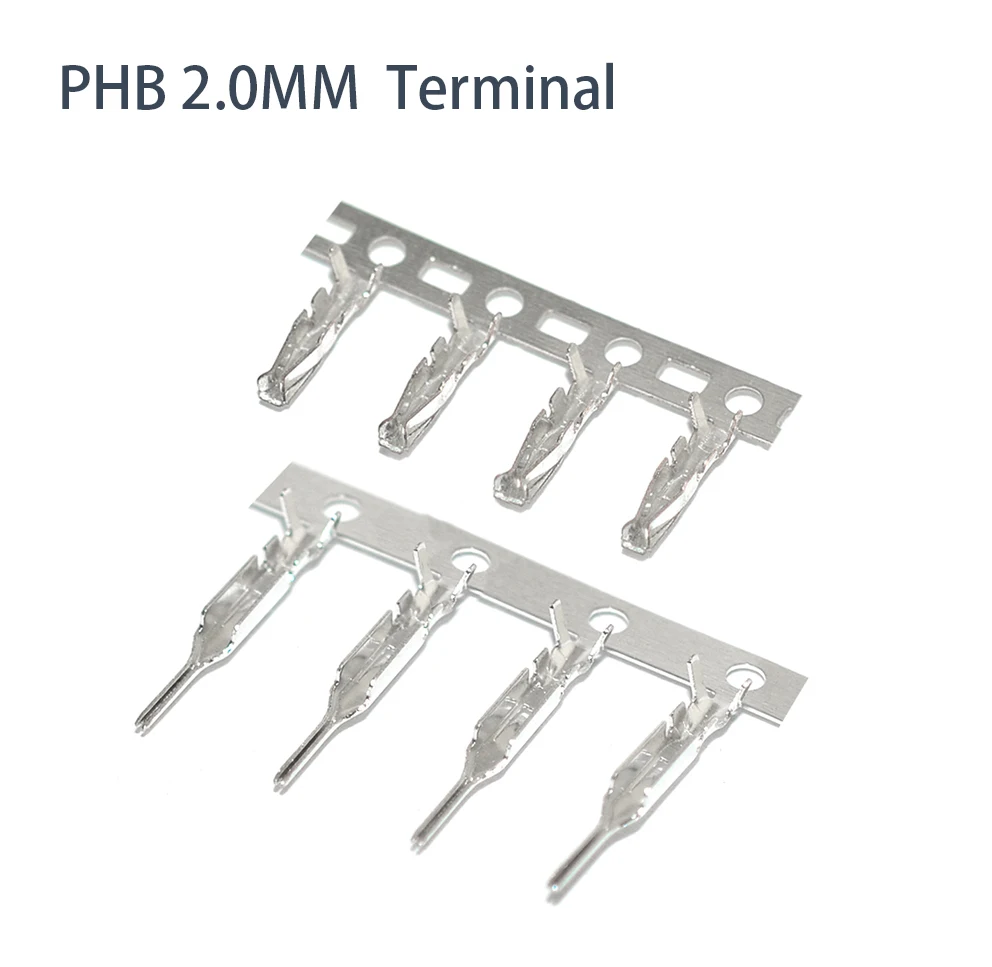

100pcs/lot NEW Original PHB 2.00mm Terminal PHB 2.0mm Male reed Female reed PHB connector terminal crimping