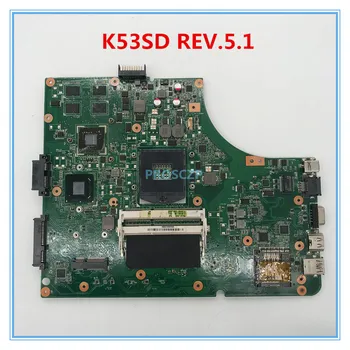 

High quality For K53SD REV.5.1 Laptop motherboard GT610M 2GB 100% working well