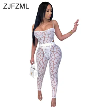 

Black White Sexy 2 Piece Matching Sets Summer Clothes For Women Fitness Bodysuit And Bodycon Legging Sweat Suits Two Piece Set