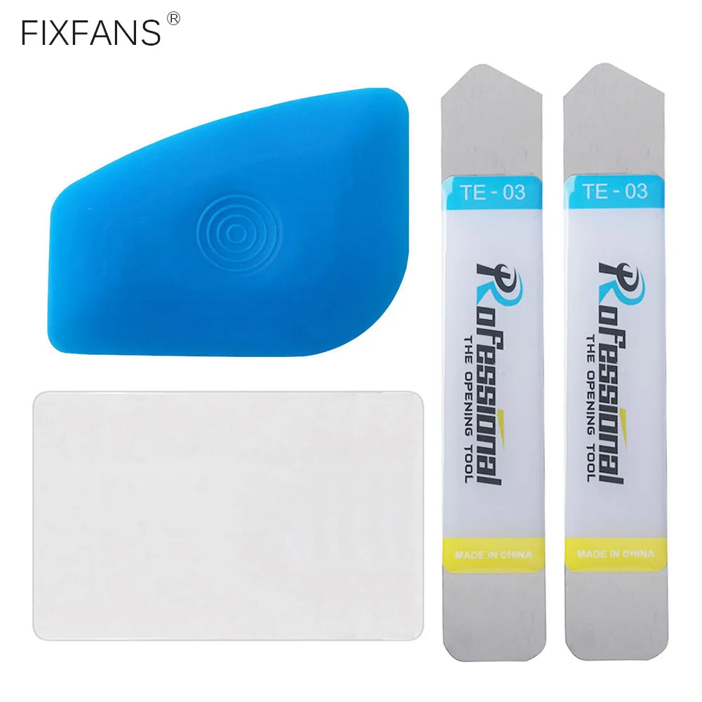 

Ultra Thin Springy Steel Spudger and Plastic Cards Prying Tool for iPhone iPad Tablet Phone Repair, Replacing Screen Batteries