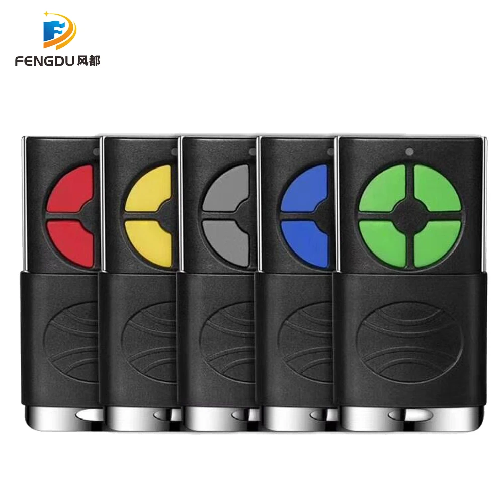 2 in 1 garage door remote control 433MHZ opener Cloning 4 key Auto Car Rolling Code gate 433 remote control duplicator