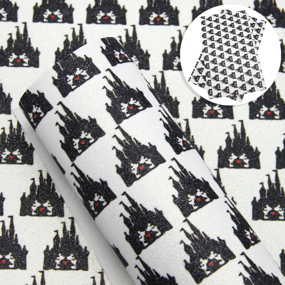 20*34 см мультипликационный дизайн мульти-материал искусственная кожа ткань синтетическая кожа листы для Пэчворк DIY ручной работы материал s, 1Yc9134