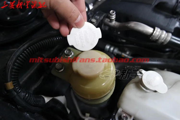 Крышка P/S масляный резервуар/Mitsubishi outlander 2004-2006 / Grandis pajero V73 направление бустерного