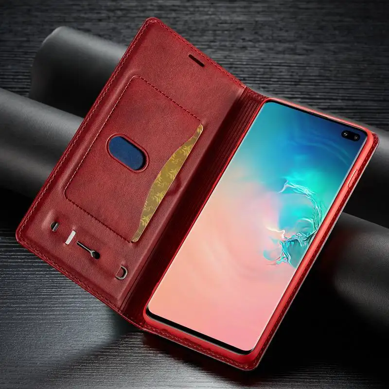 Чехол-книжка для samsung Galaxy S10 Plus S10e, чехол из искусственной кожи, держатель для карт, сумка для телефона, чехол для samsung S10Plus S10+ чехол