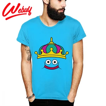 

Unique Custom For Men T-shirt Slime Face Dragon Quest Casual Soft Cotton Cheap Top Tee Shirt Wholesale