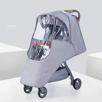

Baby Stroller Waterproof Raincover Universal Waterproof Cover for Prams Cart Winter Windproof Dust Shield Pushchairs Accessories