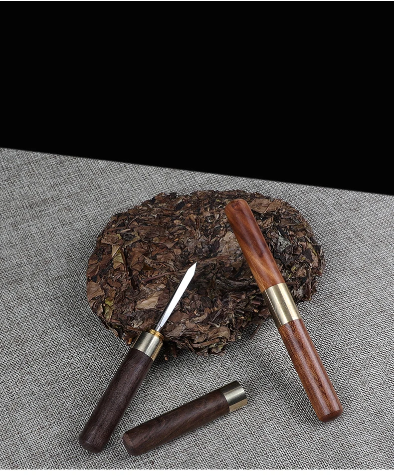Big Durable Tea Needle Knife Stainless Steel Professional Tool for Black Chinese Tea Pu'er