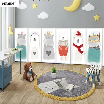 

kids room bed stickers anti-collision wall stickers baby anti-collision kindergarten kids room bedroom 3D foam wall sticker