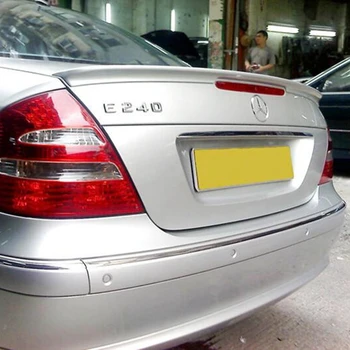 

For W211 Spoiler 2003-2006 Mercedes-Benz W211 YC E-class E200 E260 Spoiler ABS plastic Material Car Rear Wing Color Rear Spoiler