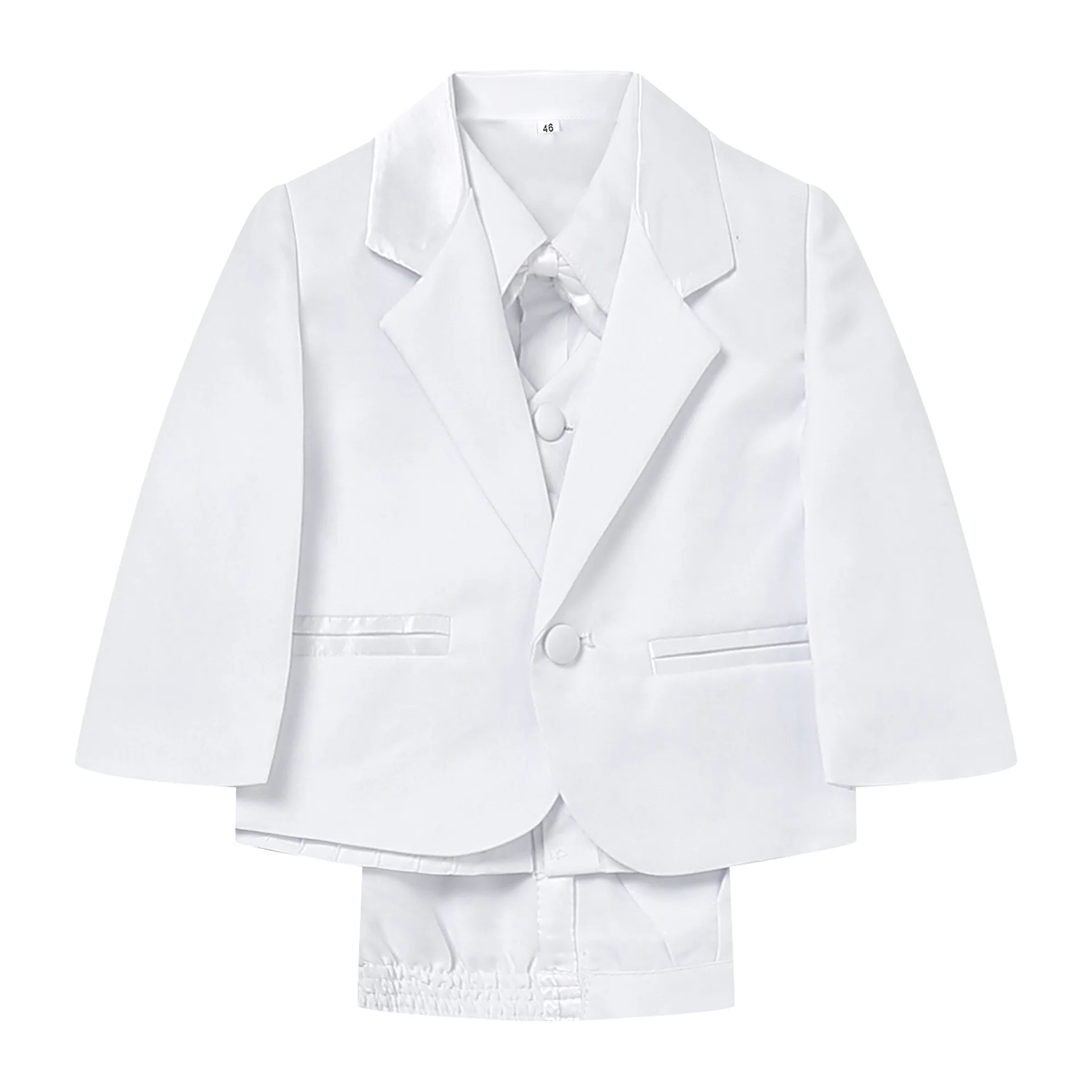 Baby Gentlemans Clothing Sets Suits Blazers Coat Vest Pants Baby