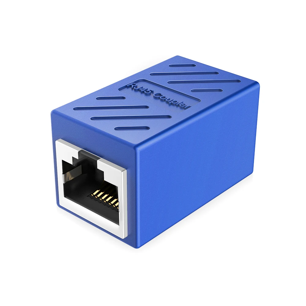 RJ45 커넥터 인라인 LAN 플러그 Cat5 Cat5e Cat6e Cat7 어댑터 암-암용 이더넷 케이블 연장 어댑터