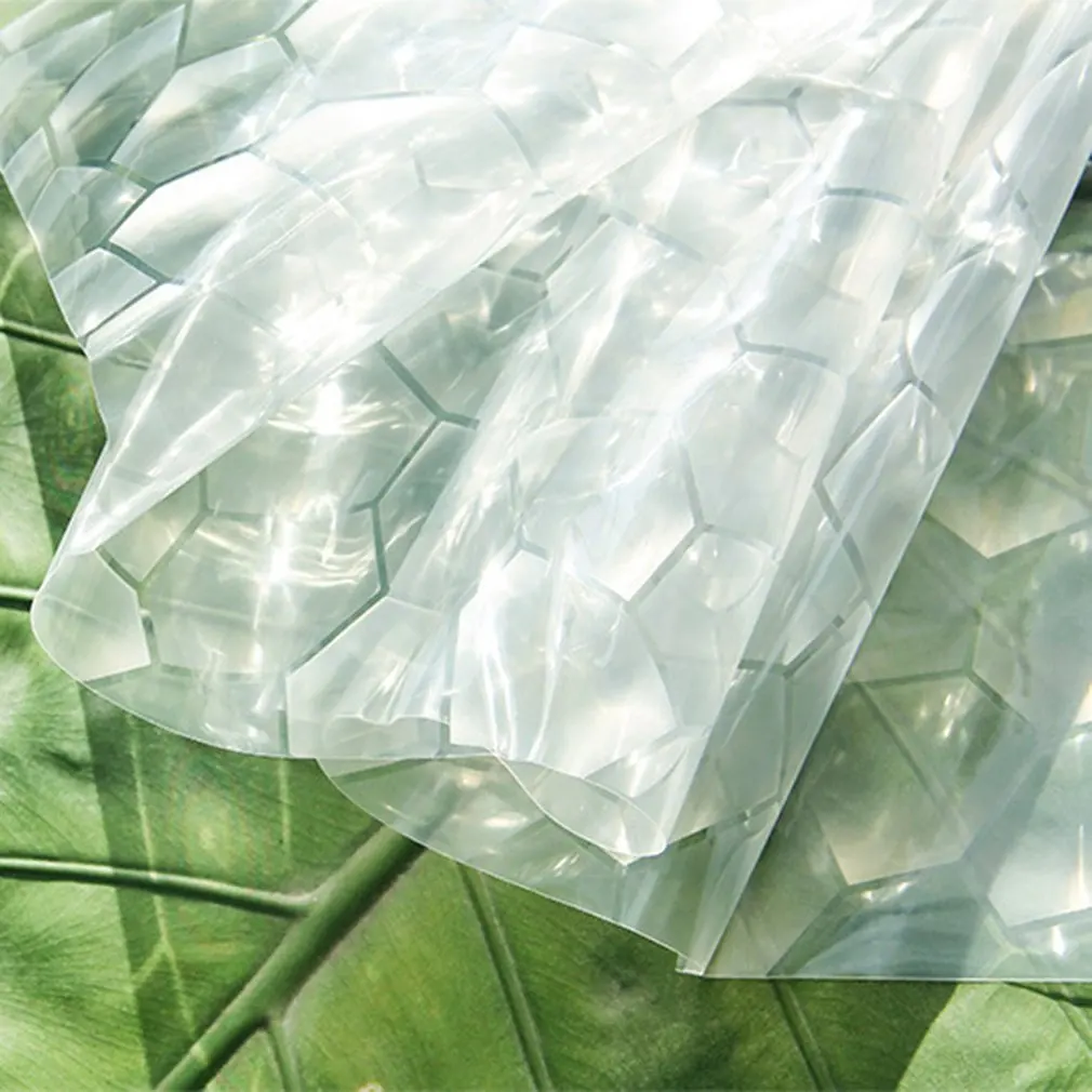 

1.8 * 1.8m 3D Thickening Bathroom Transparent 3D Water Cube EVA Shower Curtain Environmental Waterproof