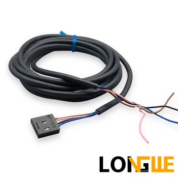 

LONGWE 4 pin Quick Connector for EE-SX67 Series Groove Photoelectric Switch Sensor 2M