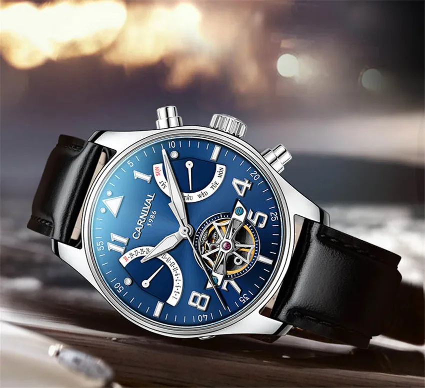 Relojes hombre мужские s часы лучший бренд класса люкс автоматические механические часы мужские водонепроницаемые Tourbillon карнавальные часы