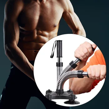 

Power Strengthener Wrestling Gym Fitness Equipment Portable Exercises Wrist Trainer Hand Gripper Spring Steel Arm Forearm Home