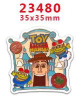 23480 30 шт мультяшный персонаж плоское украшение из смолы PR 19205 - Цвет: 23480